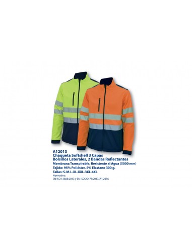 Chaqueta softshell: A12013