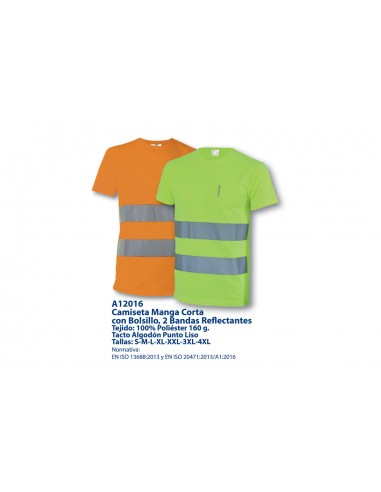 Camiseta M/C: A12016