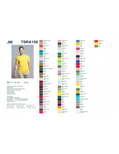 Camiseta: TSRA150