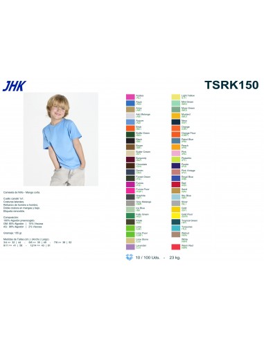 Camiseta: TSRK150