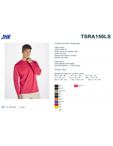 Camiseta: TSRA150LS